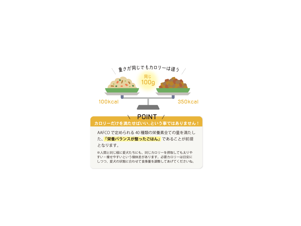 愛犬の1日のごはんの量、どうやって把握する？①