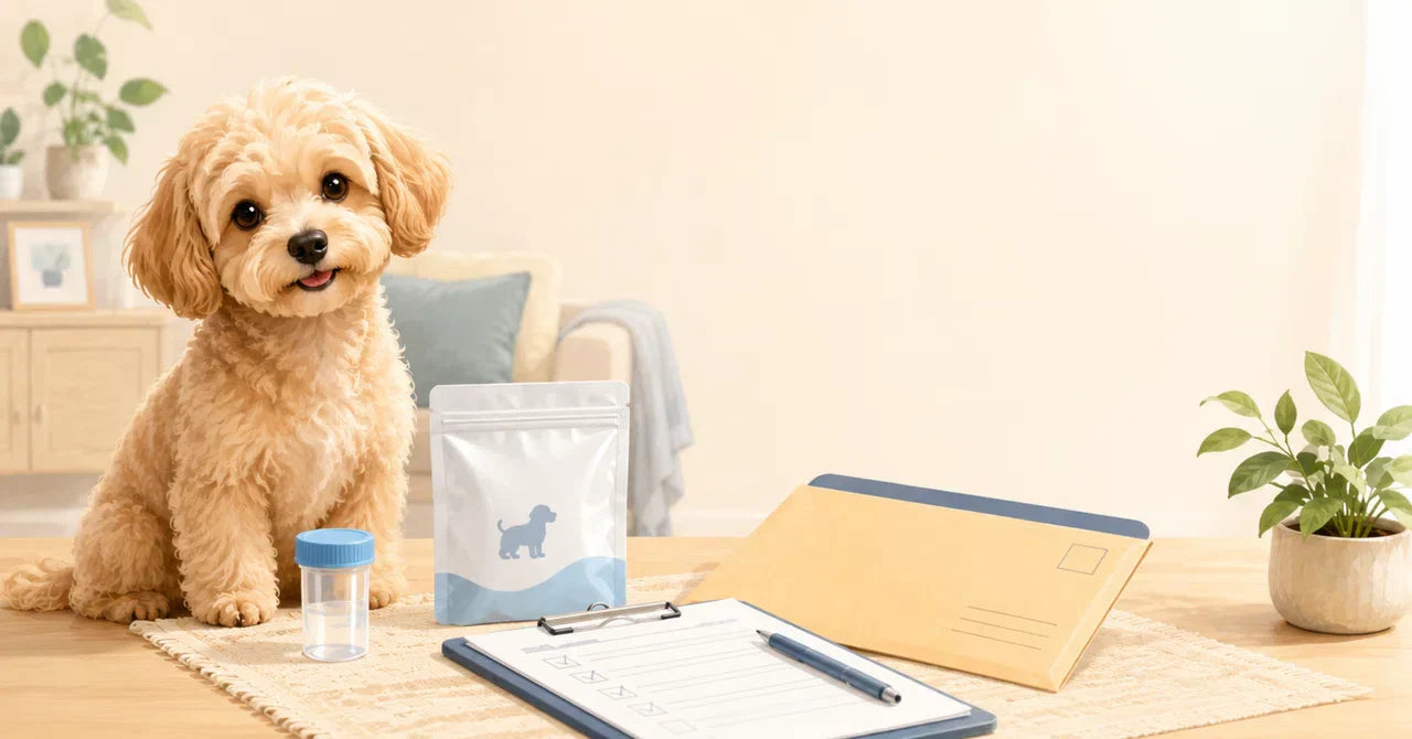 愛犬の健康を「見える化」。社員犬が「バイオピリン検査」に参加しました