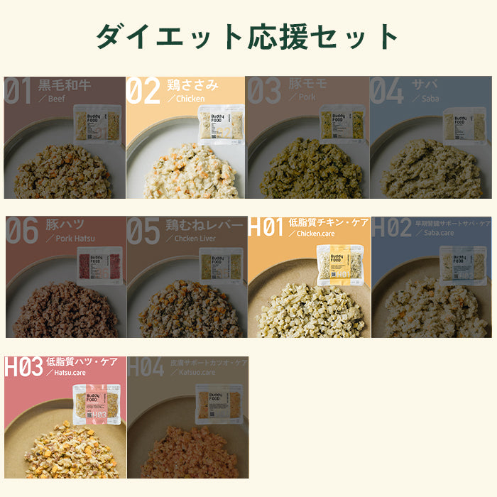 お悩み別の特別パック!(送料無料) – Buddy FOOD(バディフード お悩み別の特別パック!(送料無料) – Buddy FOOD(バディフード